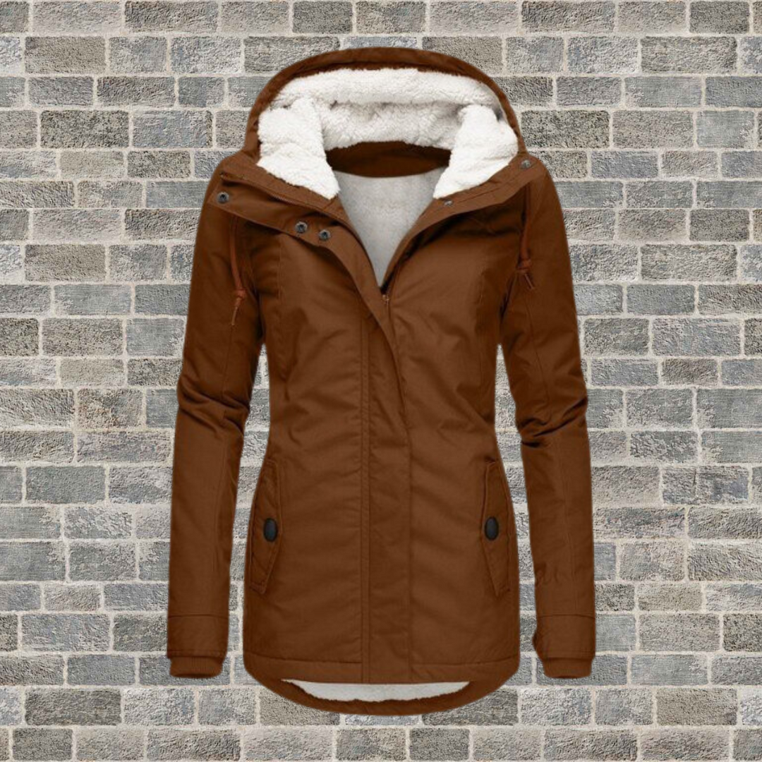 Women’s Waterproof Hooded Winter Coat | Warm & Stylish
