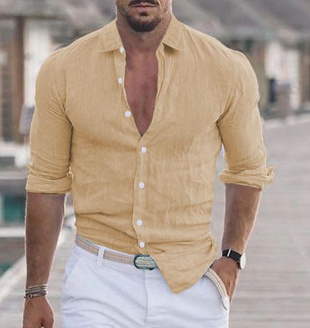 Pedro | Men's Linen Shirt