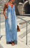Orelia | Women’s Comfortable Denim Pinafore Dress