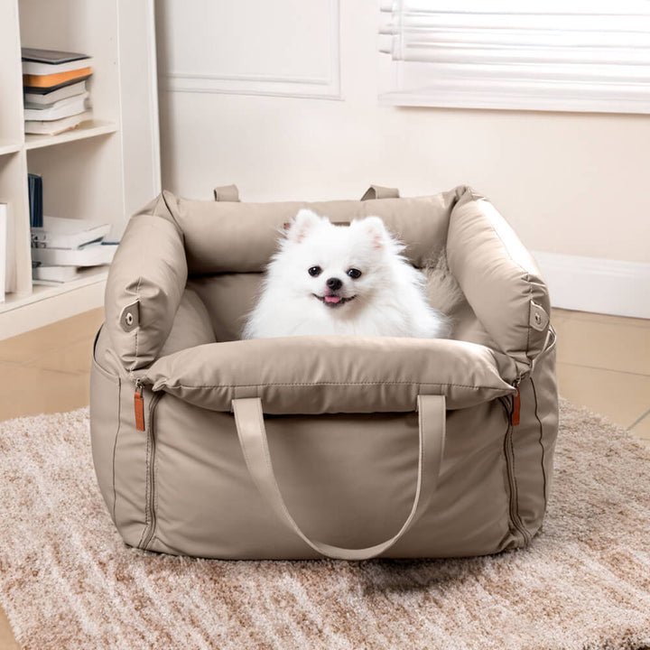 Luxe Dog Car Seat | Comfortable & Safe Travel Bed