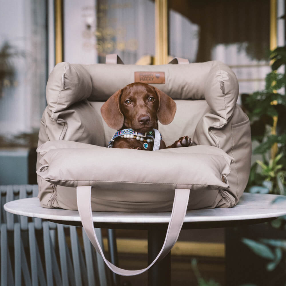 Luxe Dog Car Seat | Comfortable & Safe Travel Bed