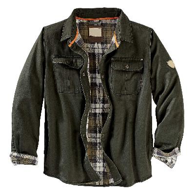 Men’s All-Season Waxed Cotton Trucker Jacket
