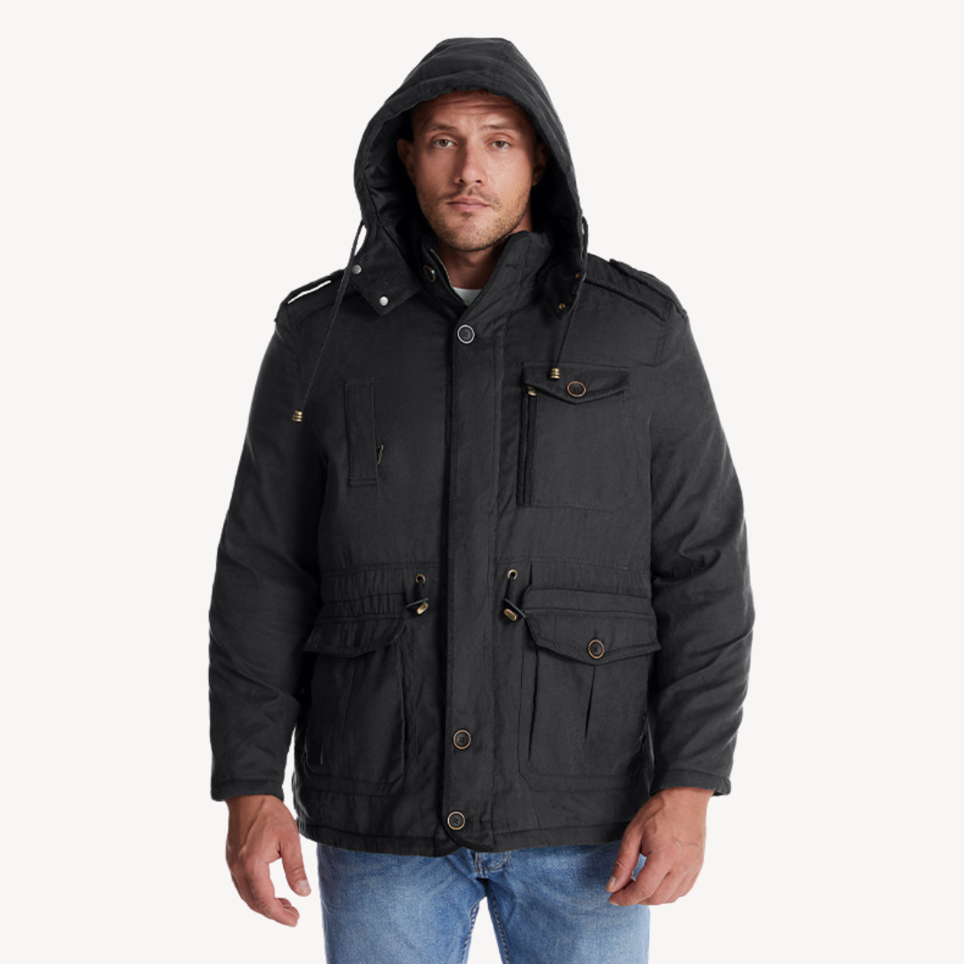 Men’s Waterproof Winter Parka | Cold-Weather Essential