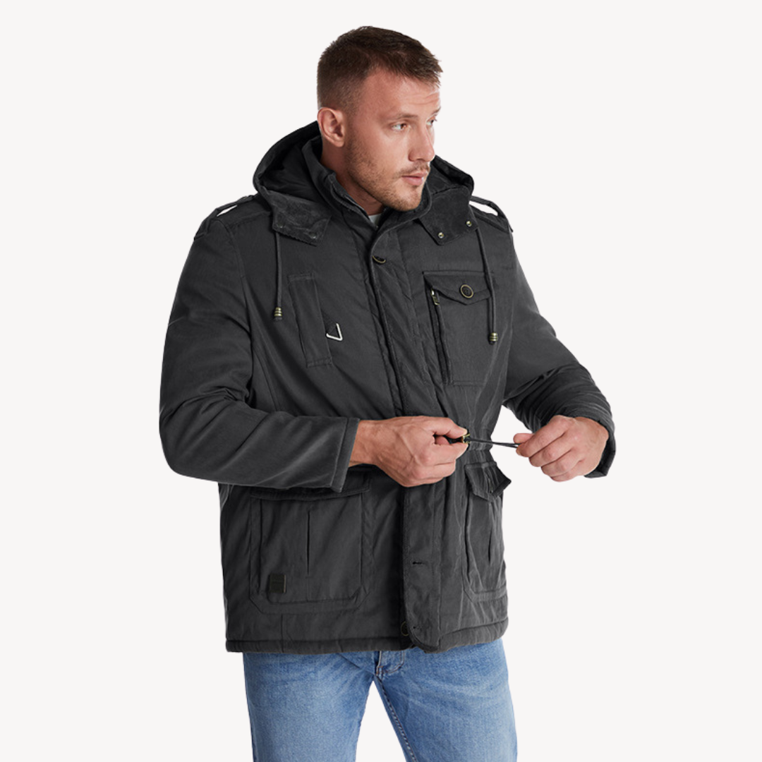 Men’s Waterproof Winter Parka | Cold-Weather Essential