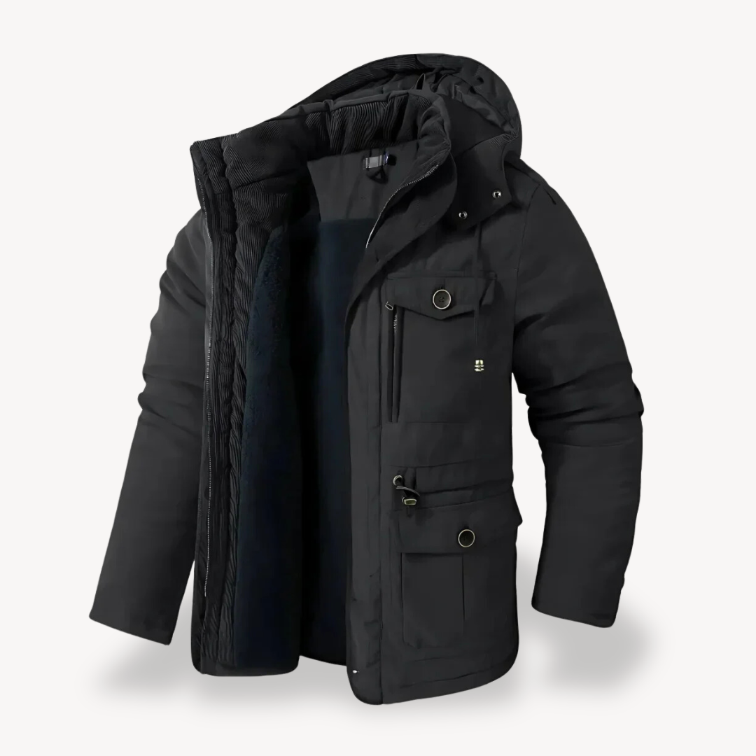 Men’s Waterproof Winter Parka | Cold-Weather Essential
