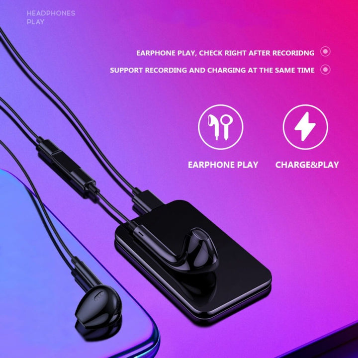 Mini Voice Recorder | Ultra Slim Digital Audio Dictaphon