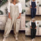 Thalia | Women's Relaxed Fit Cotton Linen Jumpsuit