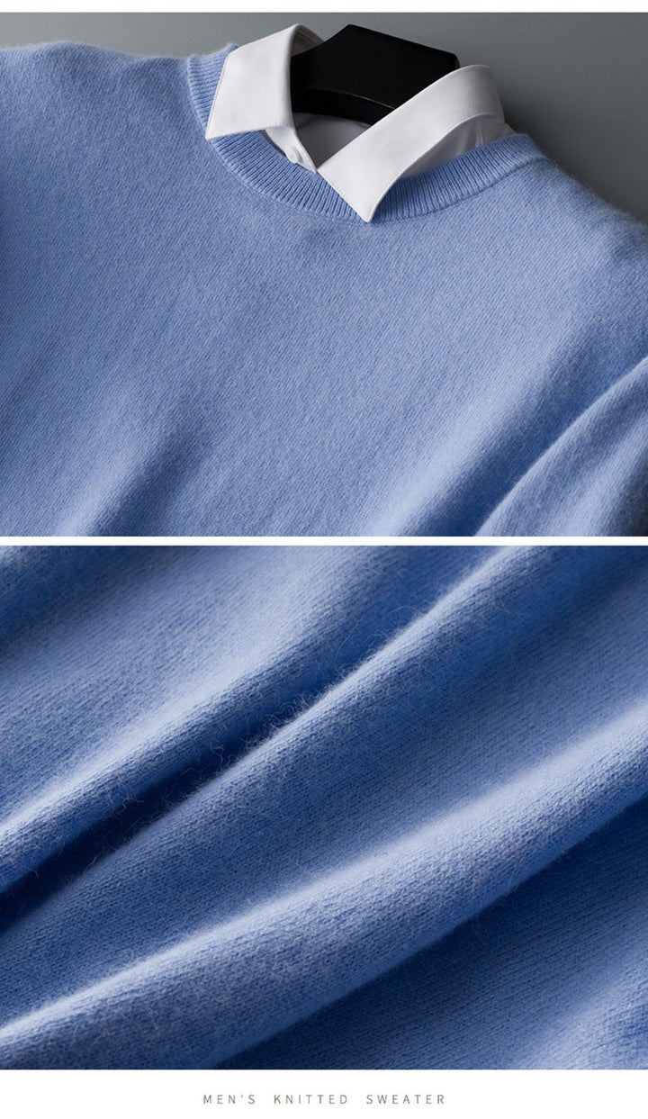 Men’s Cashmere-Like Sweater | Relaxed Fit
