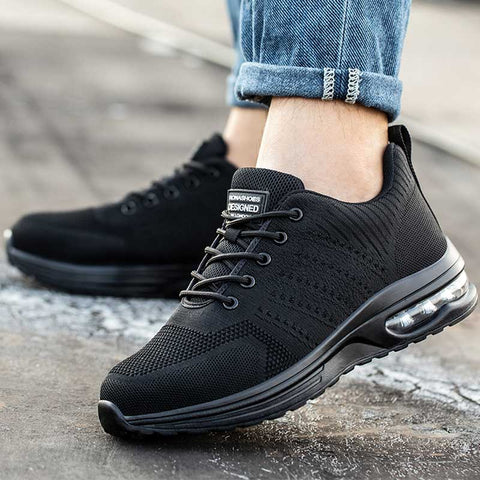 Men's Work Shoes with Steel Toe Cap | Durable & Comfortable