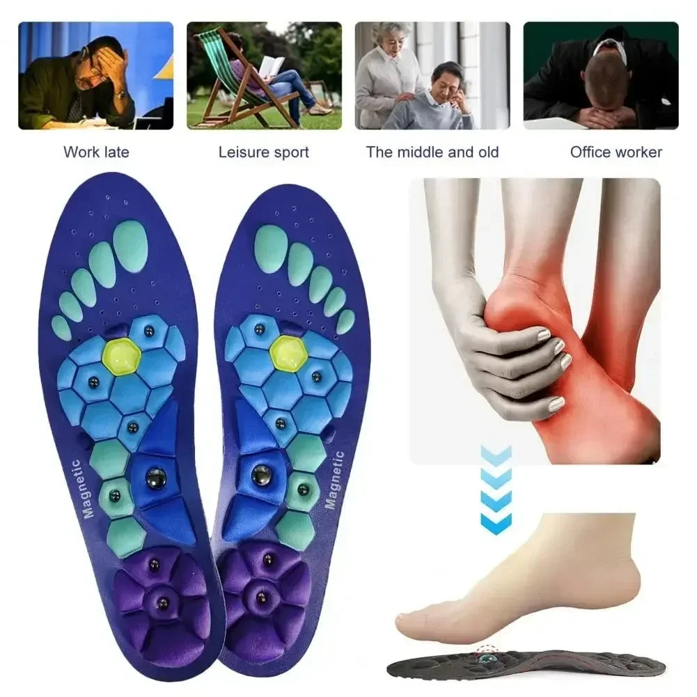 Magnetic Acupressure Insoles | For Daily Comfort & Arch Support