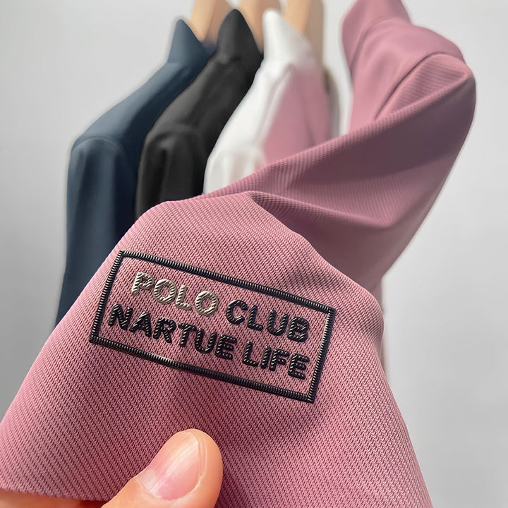 Anti-Curl Polo Shirt for Men | Casual Short Sleeve