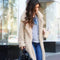 Women’s Long Teddy Coat | Trendy Warm Fleece Overcoat
