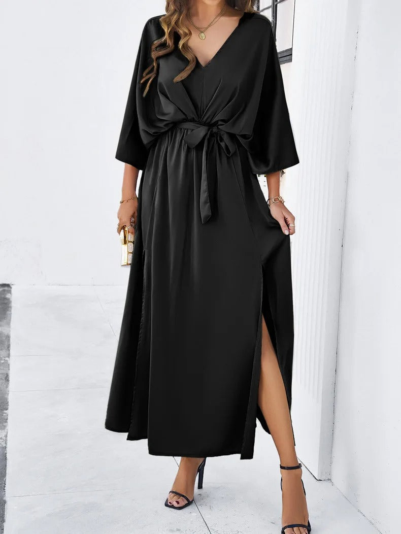 Women’s V-Neck Formal Dress | Stunning Night Gown for Parties & Events