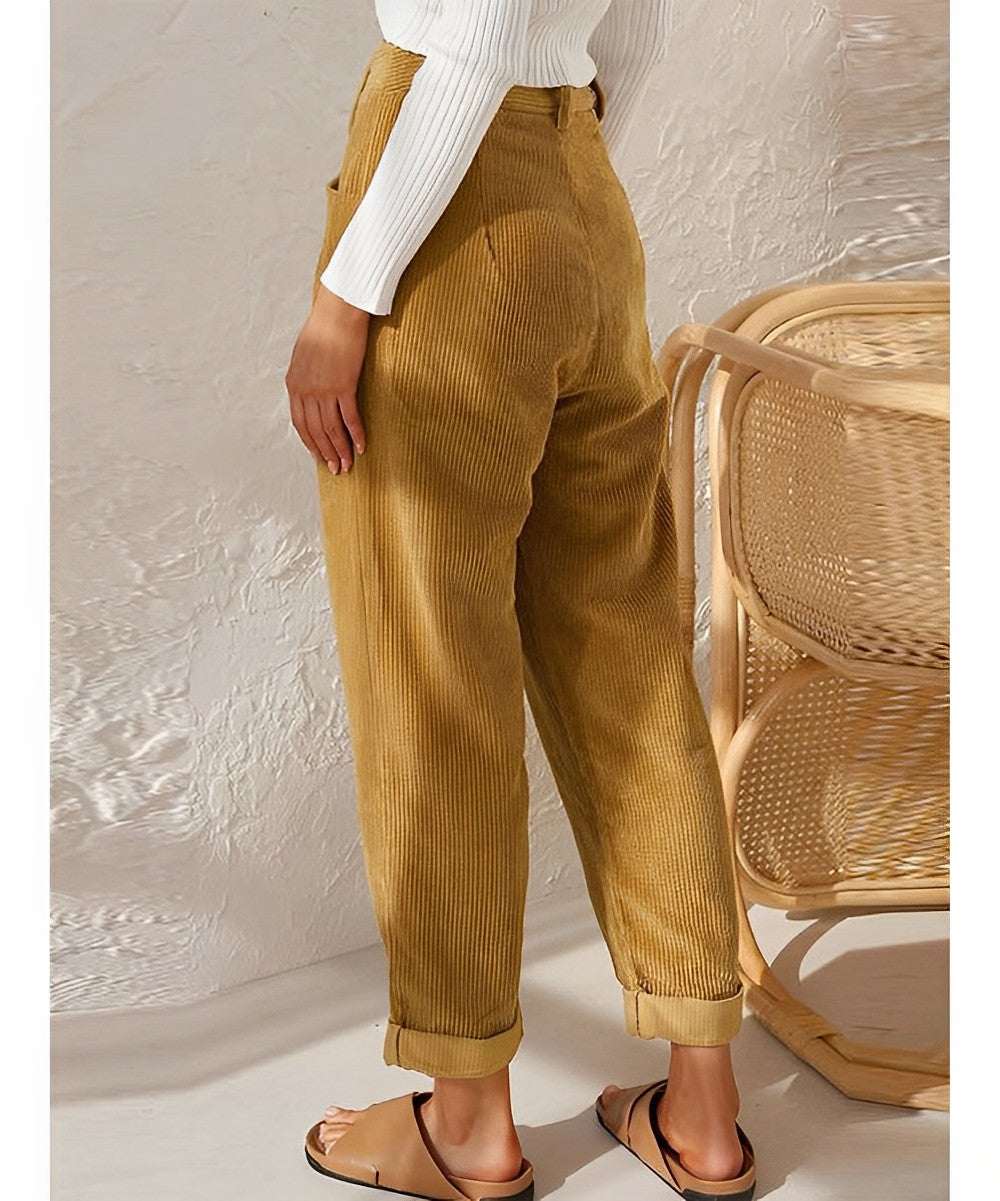 Amaya | Stylish Corduroy Pants for Women