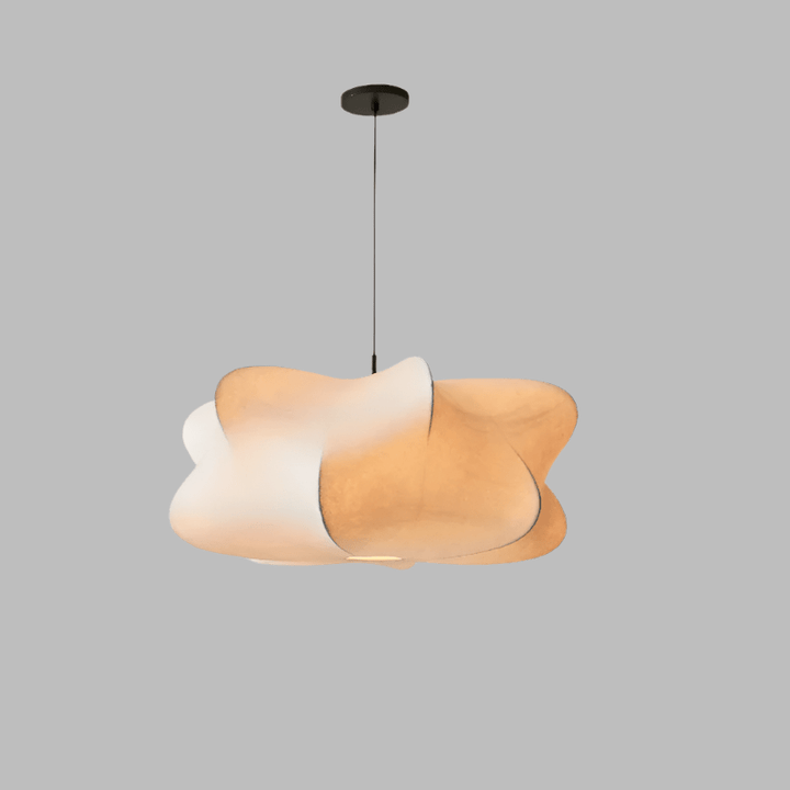 Meltor | Handmade Silk Hanging Light with Timeless Imperfection