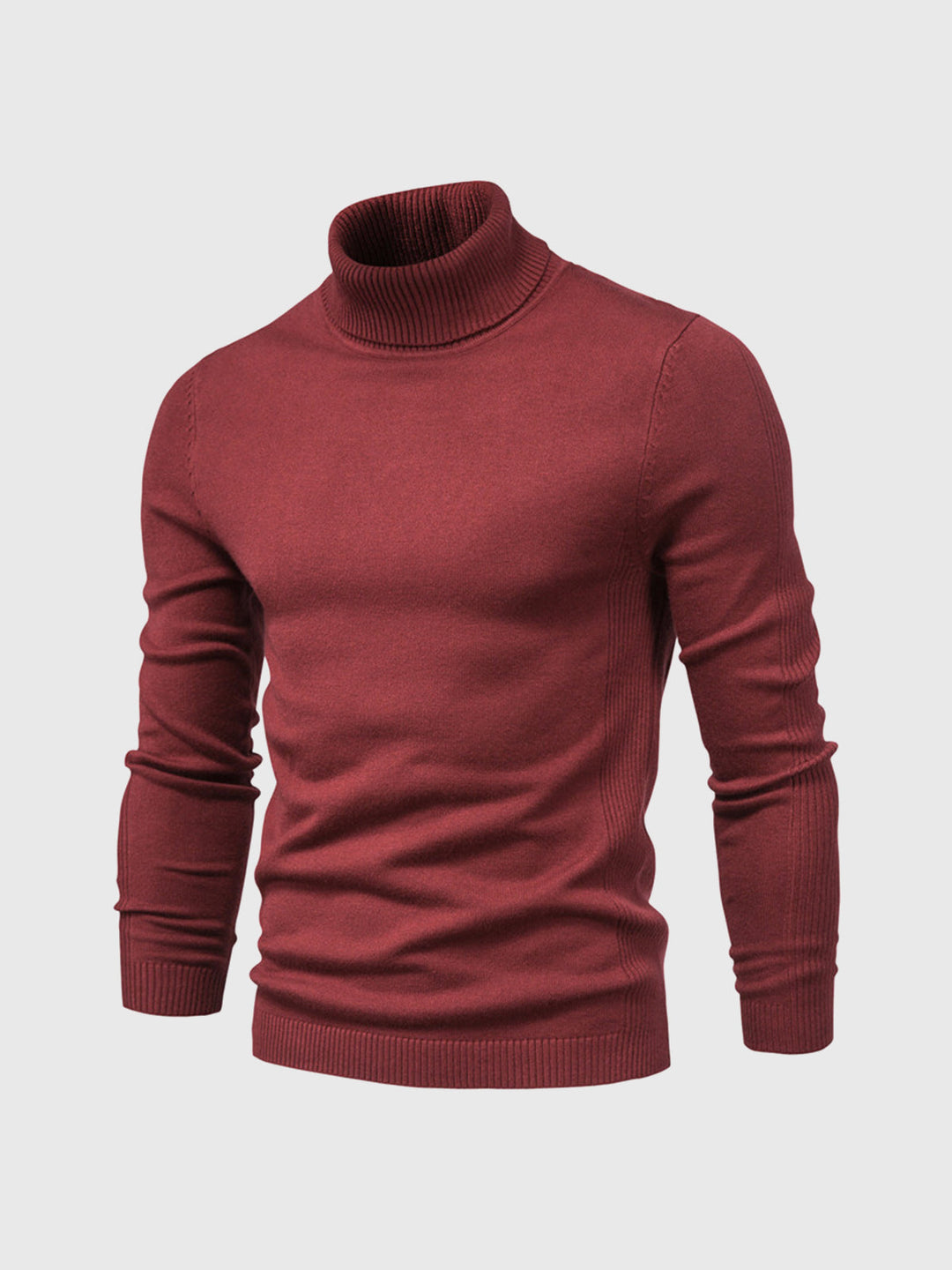 Men’s Soft Cotton Turtleneck Sweater