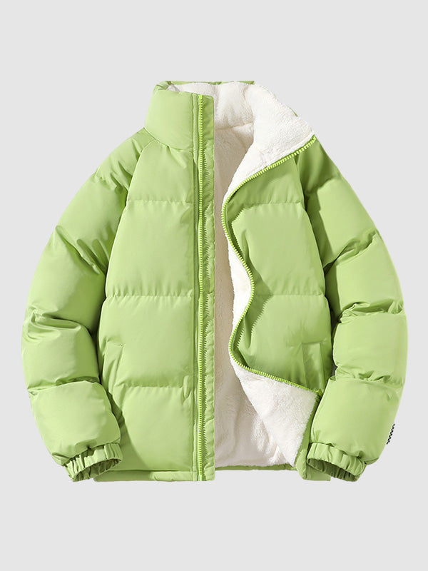 Men’s Fleece-Lined Puffer Jacket