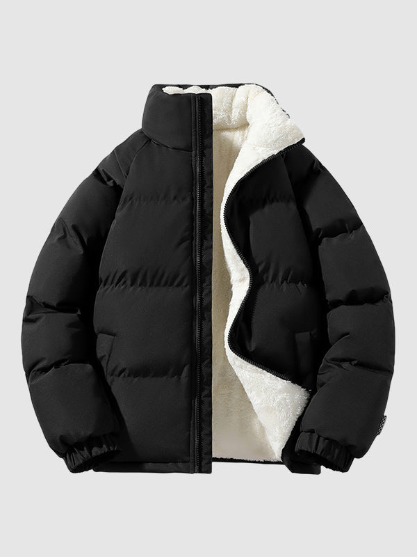 Men’s Fleece-Lined Puffer Jacket