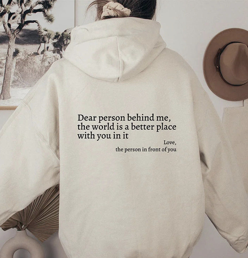 Inspirational Quote Unisex Hoodie | Soft & Warm