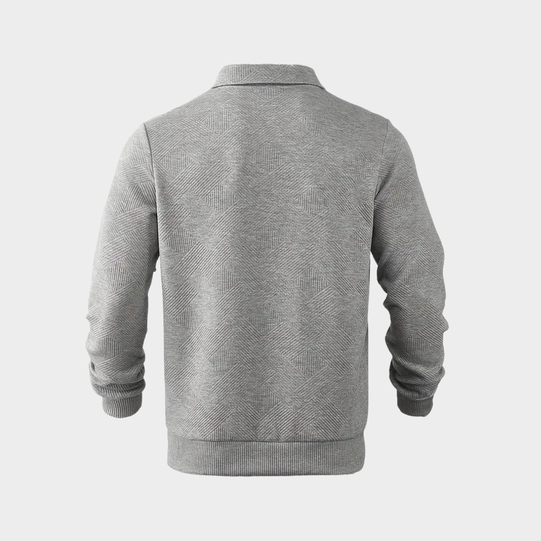 Evorn | Premium Men’s Quarter‑Zip Knit Sweater