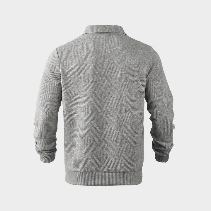 Evorn | Premium Men’s Quarter‑Zip Knit Sweater