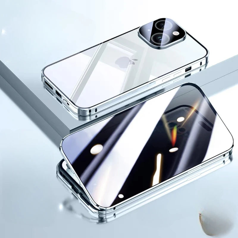 iPhone Tempered Glass Case | Privacy Protection & Scratch-Resistant