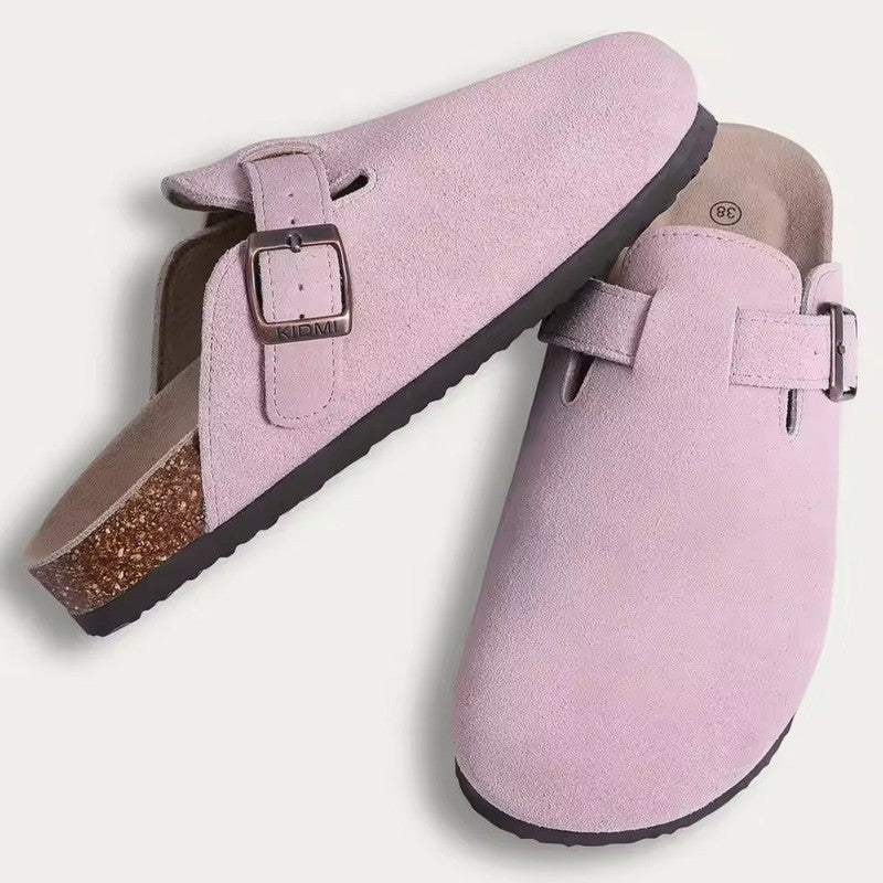 Comfortable Suede-look Clogs | Indoor/Outdoor Wear