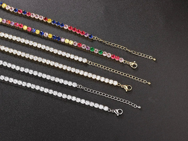 Glimmering Crystal Pendant | Subtle Neckline Accent