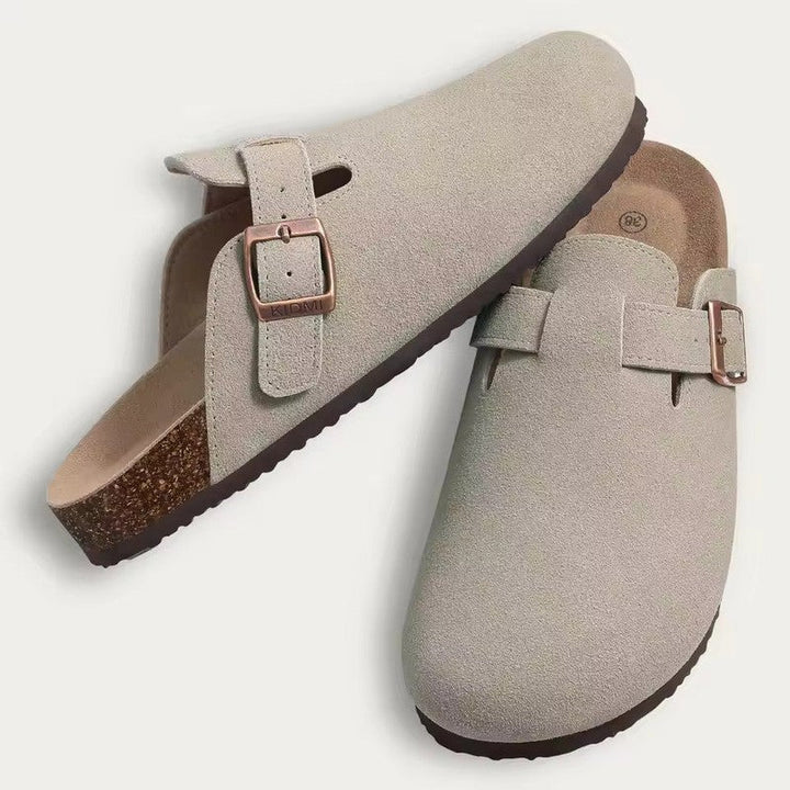 Comfortable Suede-look Clogs | Indoor/Outdoor Wear