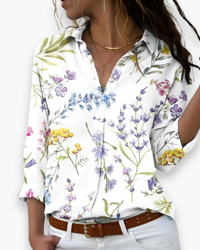 Daphira | Women’s Casual Printed Blouse