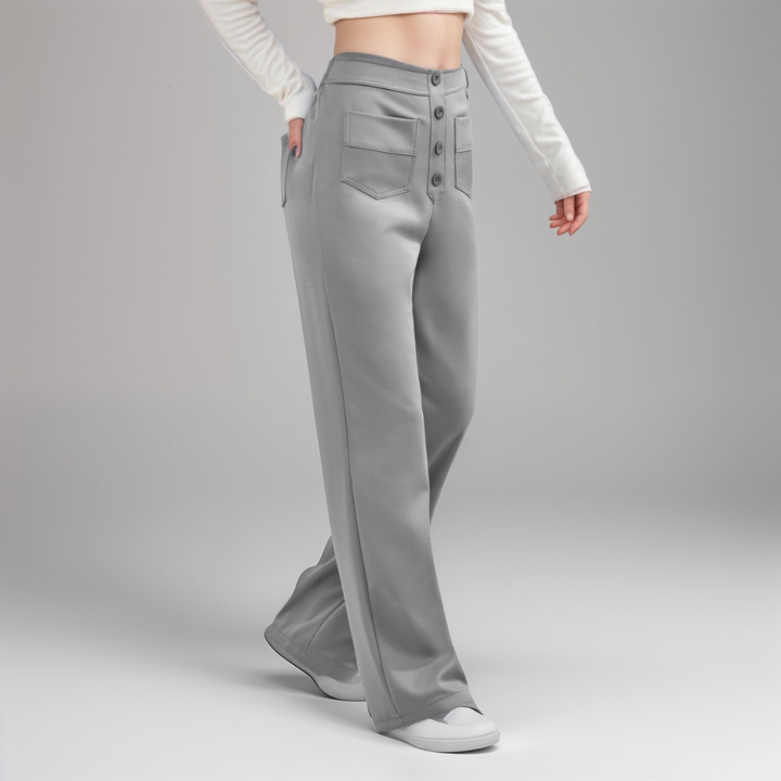 Trendy High-Waist Sculpt Pants for Women