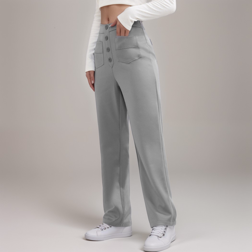 Trendy High-Waist Sculpt Pants for Women