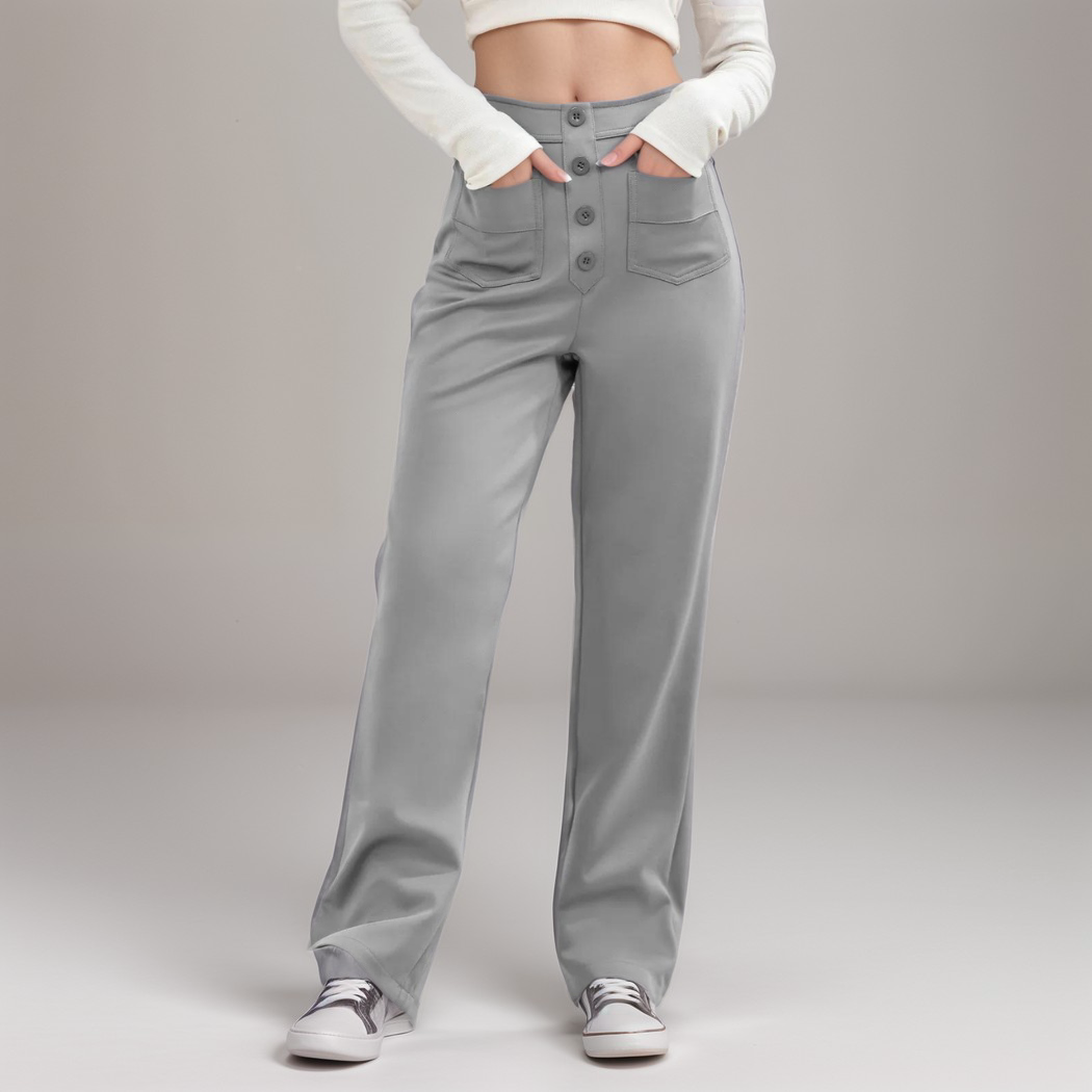 Trendy High-Waist Sculpt Pants for Women