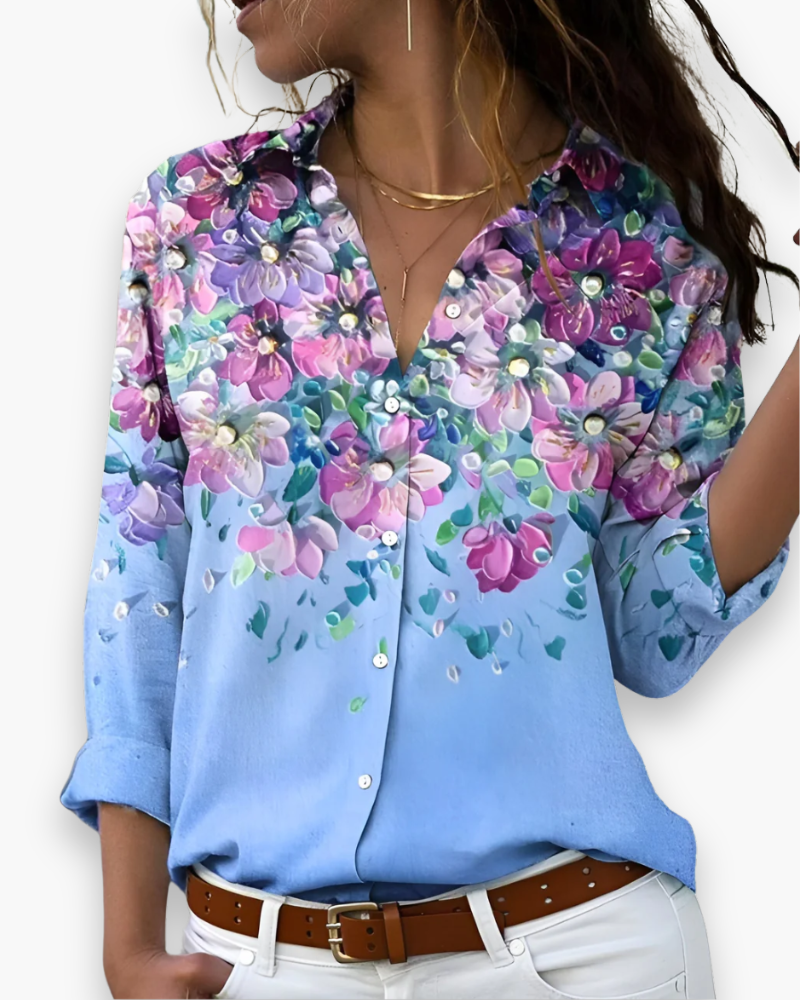 Daphira | Women’s Casual Printed Blouse