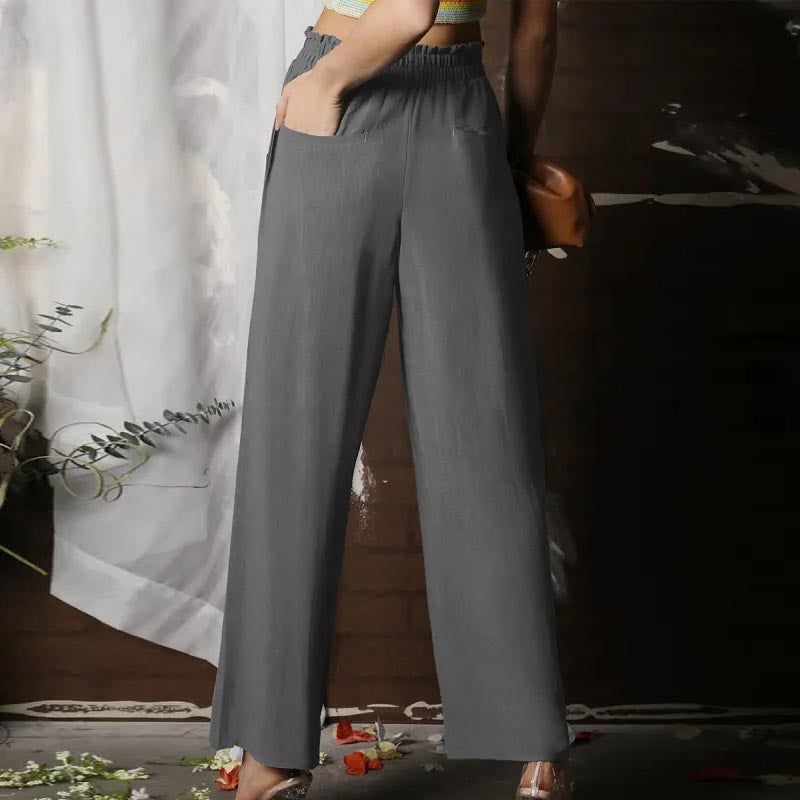 Vionette | Women's High Waist and Wide Leg Pants