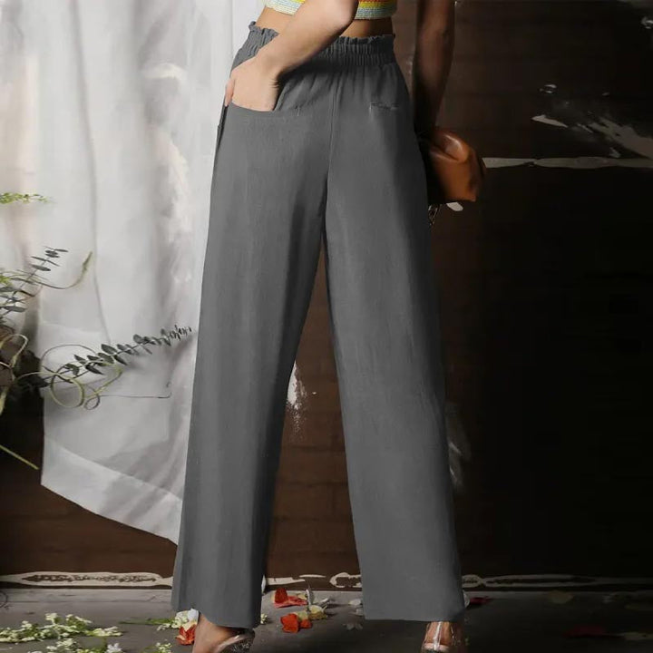 Vionette | Women's High Waist and Wide Leg Pants