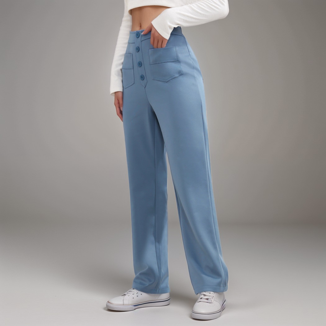 Trendy High-Waist Sculpt Pants for Women