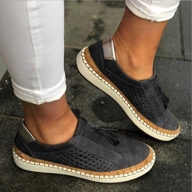 Sibylla | Foot-Supportive Canvas Shoes
