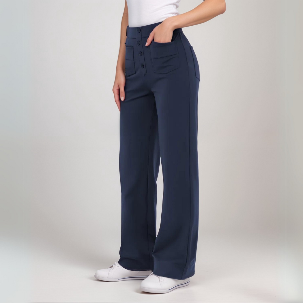 Trendy High-Waist Sculpt Pants for Women