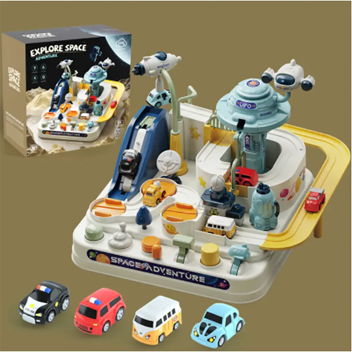 Exciting Toy Race Set for Kids with Fast Cars