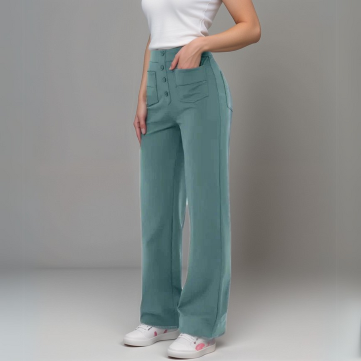 Trendy High-Waist Sculpt Pants for Women