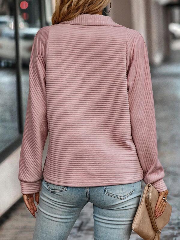 Women’s Elegant V-Neck Pullover | Stylish & Cozy