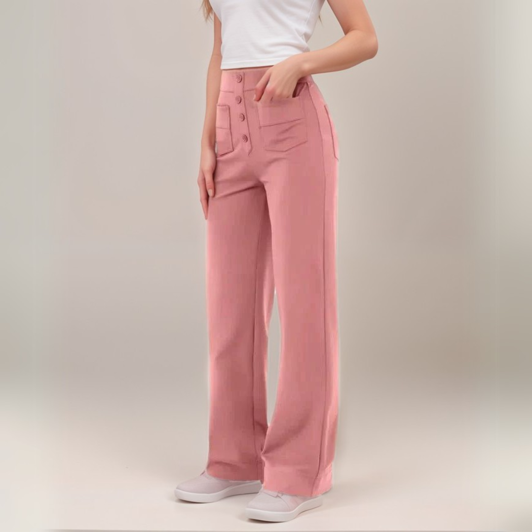 Trendy High-Waist Sculpt Pants for Women