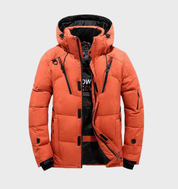 Thick Padded Parka Winter Jacket for Men