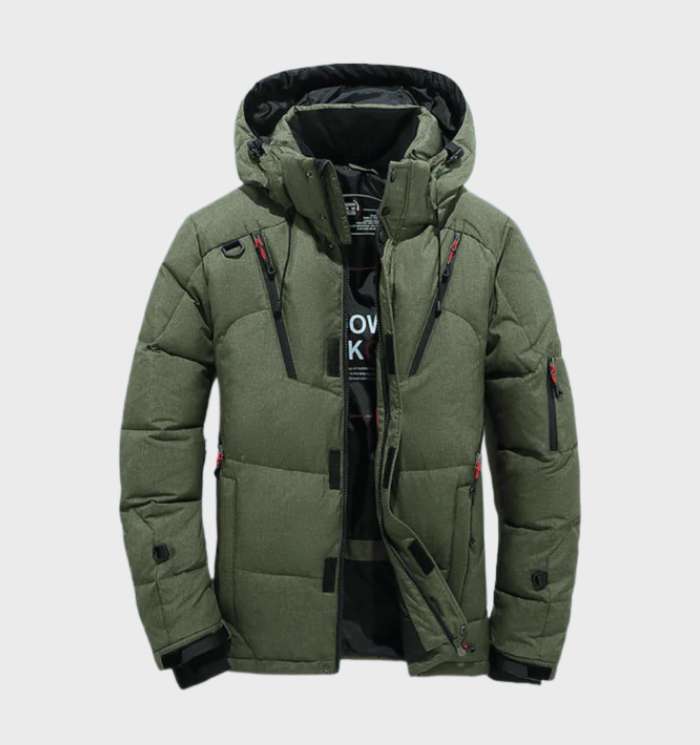 Thick Padded Parka Winter Jacket for Men