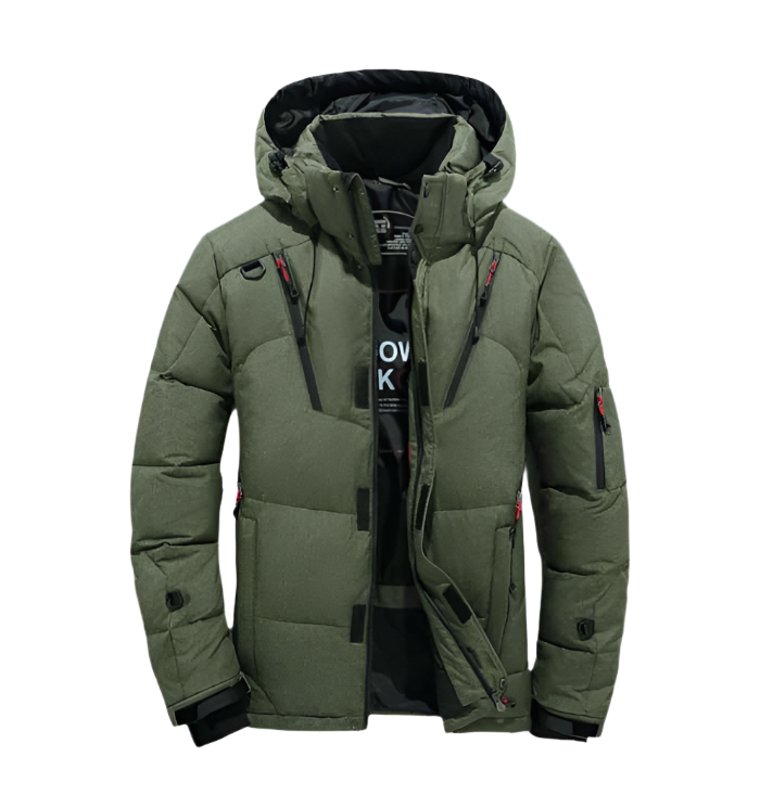 Thick Padded Parka Winter Jacket for Men