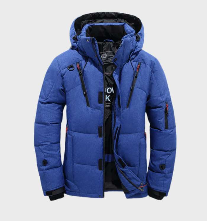 Thick Padded Parka Winter Jacket for Men