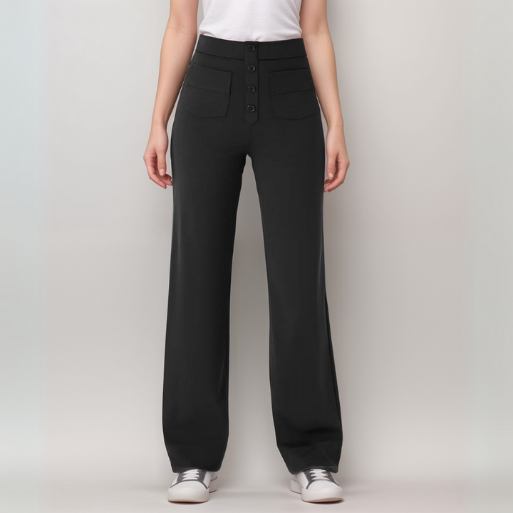 Trendy High-Waist Sculpt Pants for Women