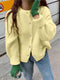 Cozy Button-Front Knit Sweater | Cashmere Style