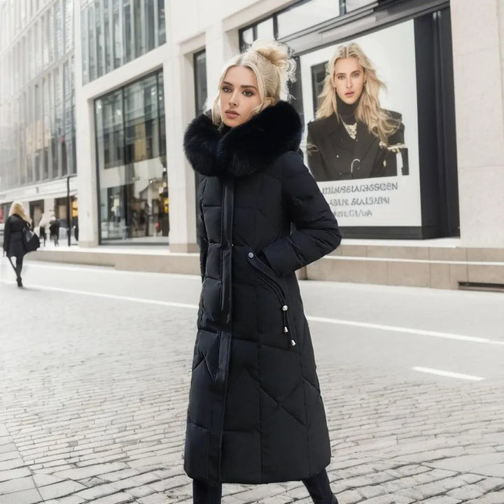 Elegant Women's Winter Coat | Long Design